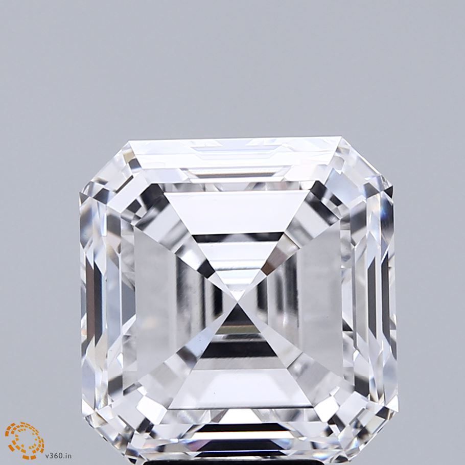 Lab-Grown Asscher Diamond - 7.02 Carats, E Color, VS1 Clarity - Certified by IGI - Report Number: LG712549399