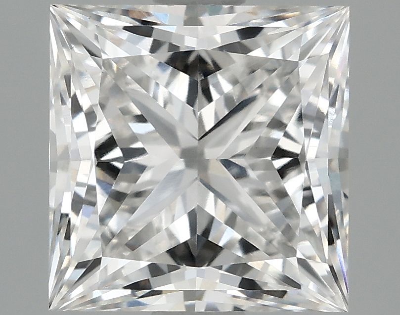 Lab-Grown Princess Diamond - 2.05 Carats, F Color, VVS2 Clarity - Certified by IGI - Report Number: LG690527689