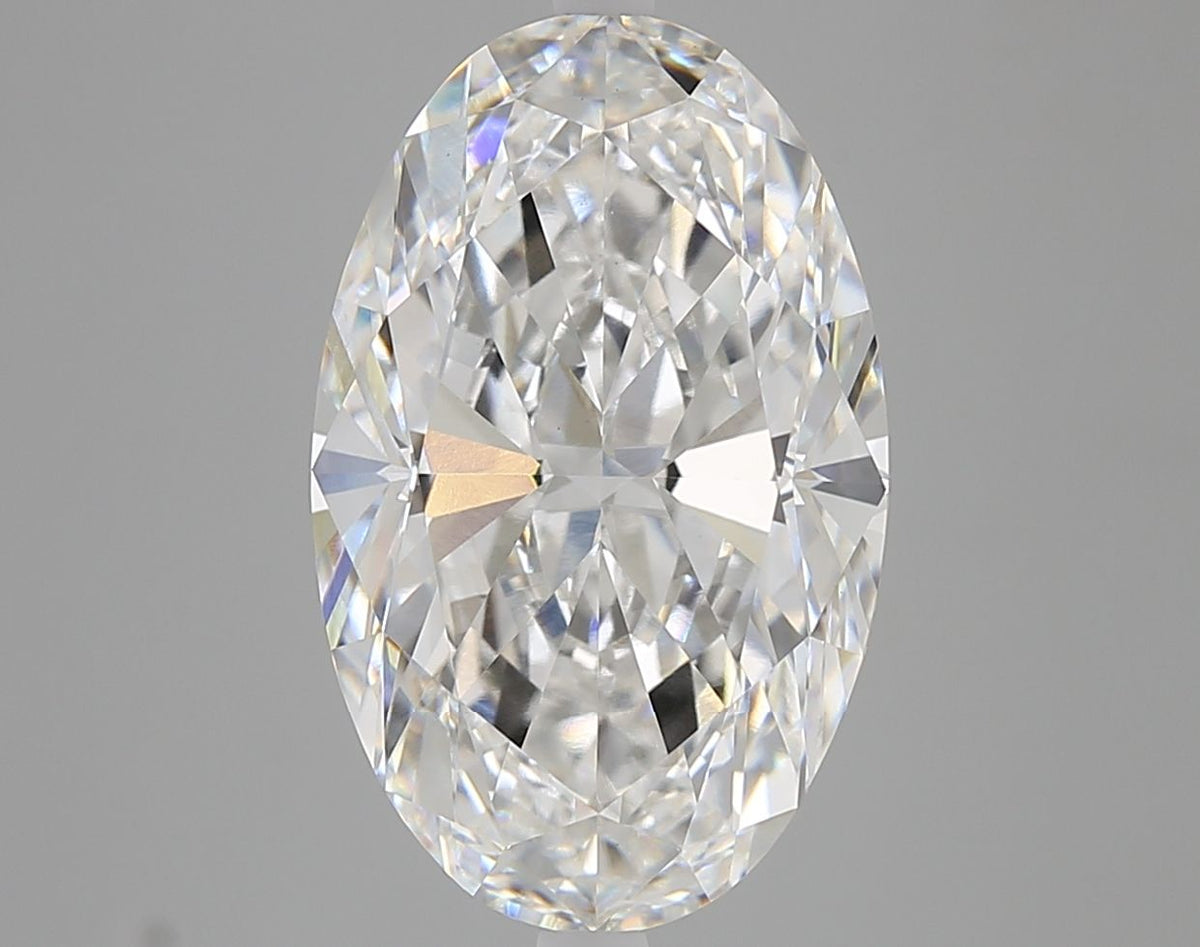 Lab-Grown Oval Diamond - 7.01 Carats, E Color, VS1 Clarity - Certified by IGI - Report Number: LG683521685