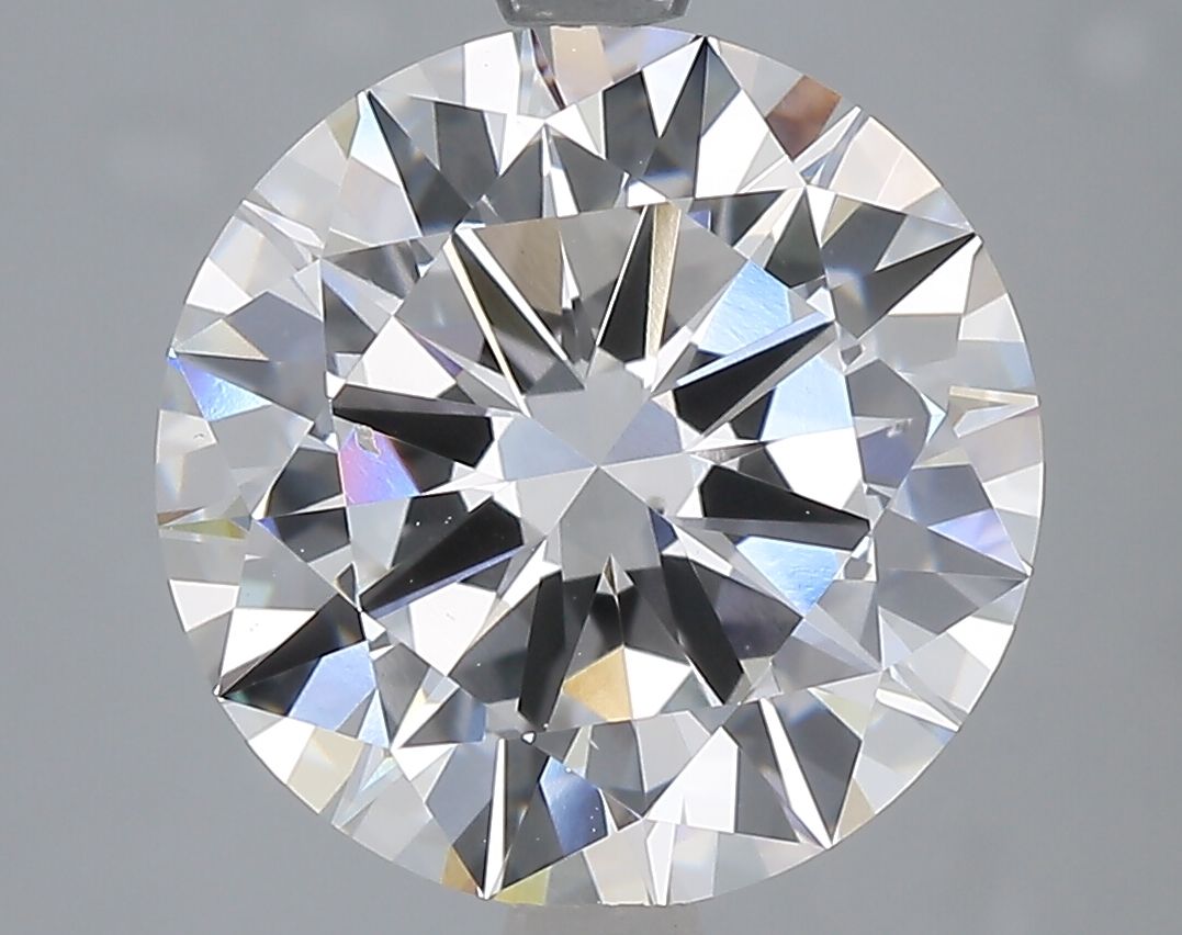 Lab-Grown Round Diamond - 4.0 Carats, F Color, VS2 Clarity - Certified by IGI - Report Number: LG651472502