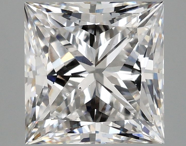 Lab-Grown Princess Diamond - 3.07 Carats, F Color, VS2 Clarity - Certified by IGI - Report Number: LG635481401