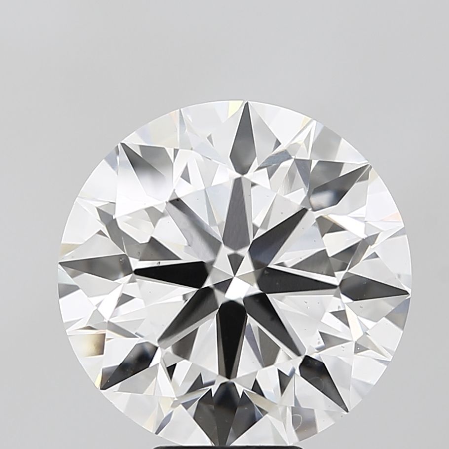 Lab-Grown Round Diamond - 8.04 Carats, F Color, VS2 Clarity - Certified by IGI - Report Number: LG681589675