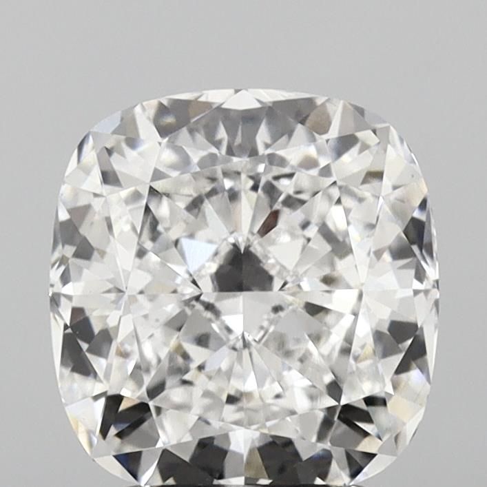 Lab-Grown Cushion Diamond - 2.59 Carats, F Color, VS1 Clarity - Certified by IGI - Report Number: LG652498750