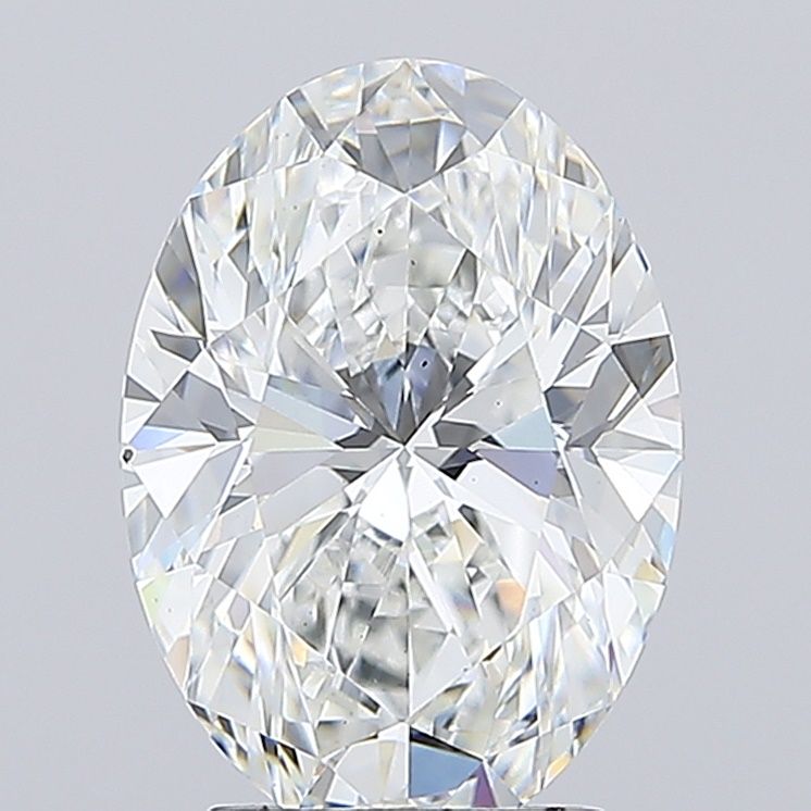 Lab-Grown Oval Diamond - 3.5 Carats, E Color, VS2 Clarity - Certified by IGI - Report Number: LG712507032