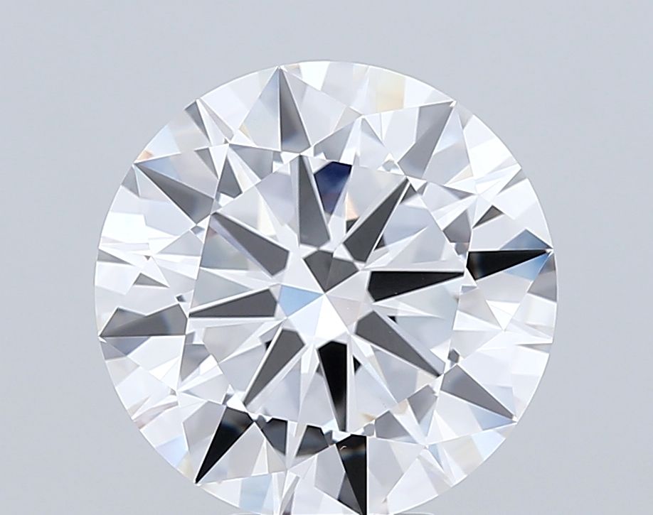 Lab-Grown Round Diamond - 8.04 Carats, F Color, VVS2 Clarity - Certified by IGI - Report Number: LG678574126