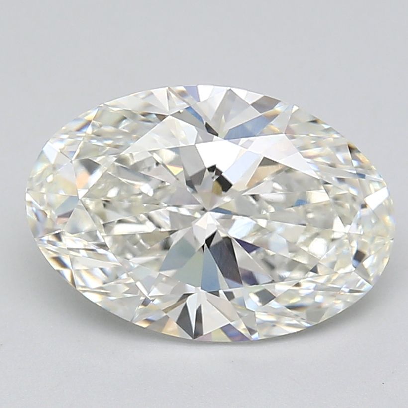 Lab-Grown Oval Diamond - 4.03 Carats, F Color, VVS2 Clarity - Certified by IGI - Report Number: LG678599401