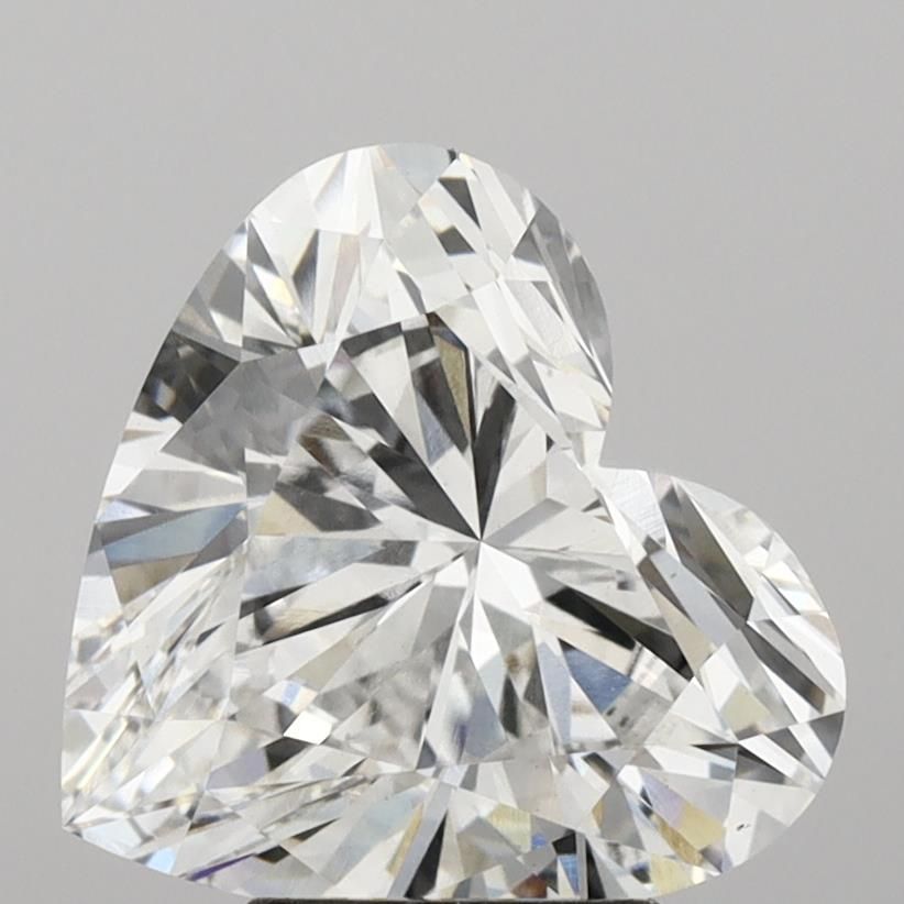 Lab-Grown Heart Diamond - 3.57 Carats, E Color, VS1 Clarity - Certified by IGI - Report Number: LG683579258