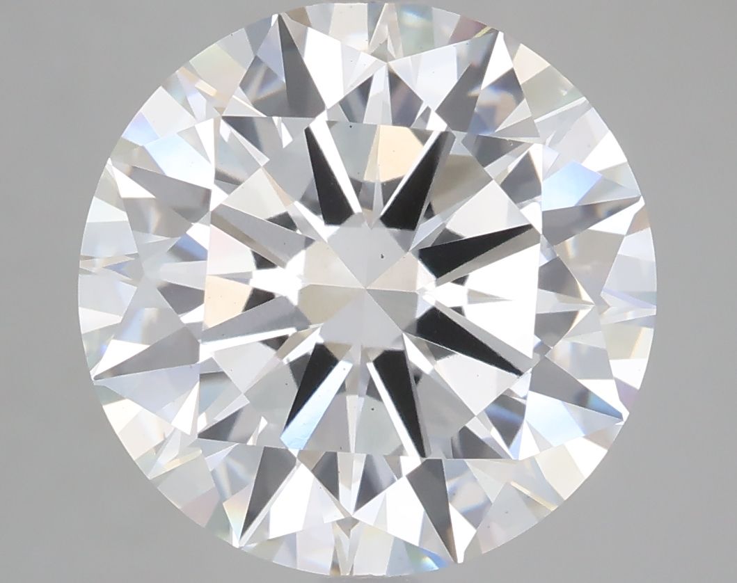 Lab-Grown Round Diamond - 5.03 Carats, F Color, VS1 Clarity - Certified by IGI - Report Number: LG678501943
