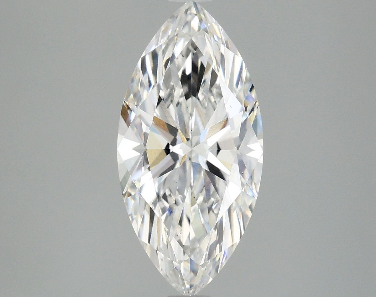 Lab-Grown Marquise Diamond - 2.52 Carats, F Color, VS2 Clarity - Certified by IGI - Report Number: LG668468430