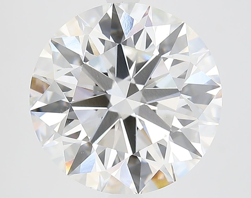 Lab-Grown Round Diamond - 6.52 Carats, F Color, VS1 Clarity - Certified by IGI - Report Number: LG648446146