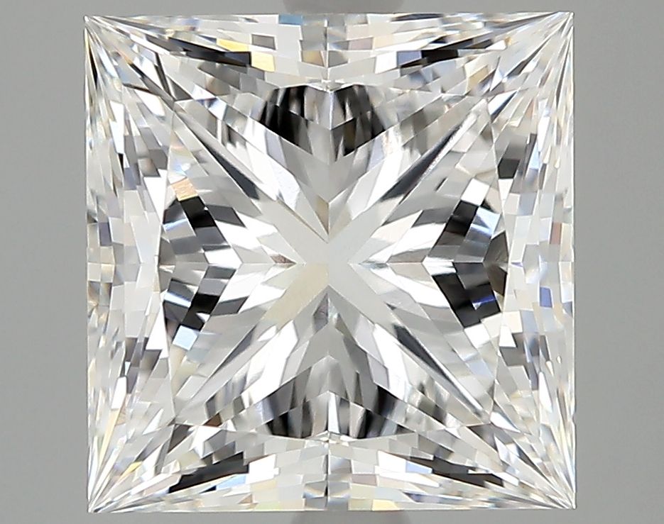 Lab-Grown Princess Diamond - 4.52 Carats, E Color, VVS2 Clarity - Certified by IGI - Report Number: LG687555204