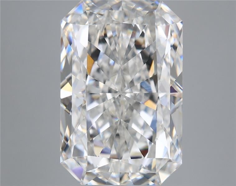 Lab-Grown Radiant Diamond - 8.01 Carats, F Color, VVS2 Clarity - Certified by IGI - Report Number: LG706535797