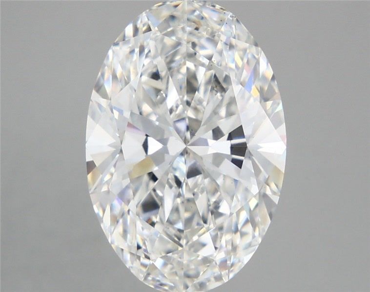 Lab-Grown Oval Diamond - 5.02 Carats, F Color, VS2 Clarity - Certified by IGI - Report Number: LG680511627