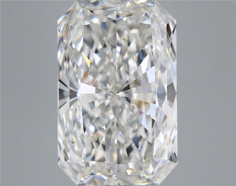 Lab-Grown Radiant Diamond - 8.07 Carats, F Color, VVS2 Clarity - Certified by IGI - Report Number: LG670436502