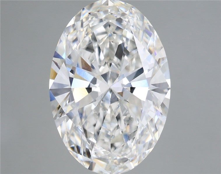 Lab-Grown Oval Diamond - 6.12 Carats, F Color, VS1 Clarity - Certified by IGI - Report Number: LG671410515