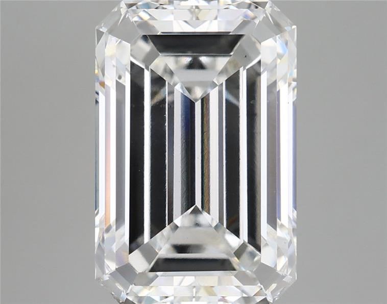 Lab-Grown Emerald Diamond - 7.06 Carats, E Color, VS2 Clarity - Certified by IGI - Report Number: LG648446310