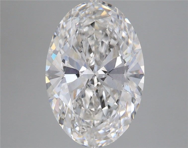 Lab-Grown Oval Diamond - 4.61 Carats, F Color, VS2 Clarity - Certified by IGI - Report Number: LG665442654