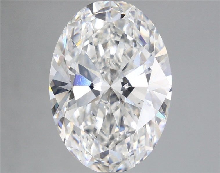 Lab-Grown Oval Diamond - 5.04 Carats, F Color, VS2 Clarity - Certified by IGI - Report Number: LG655433008