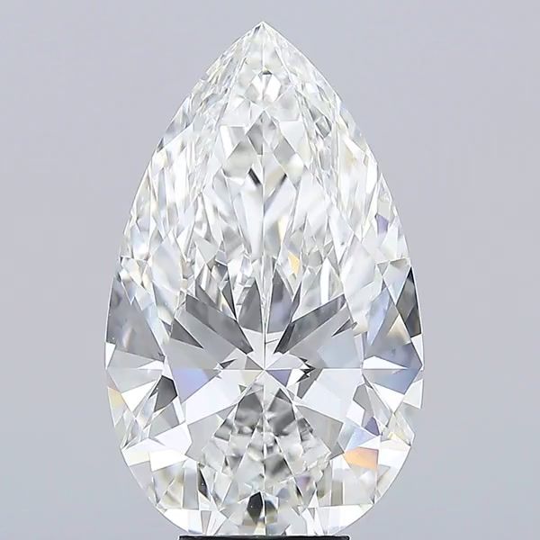 Lab-Grown Pear Diamond - 8.02 Carats, F Color, VVS2 Clarity - Certified by IGI - Report Number: LG696543664
