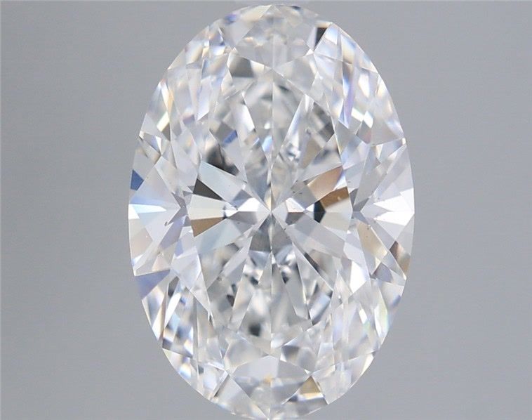 Lab-Grown Oval Diamond - 3.6 Carats, F Color, VS2 Clarity - Certified by IGI - Report Number: LG670429724