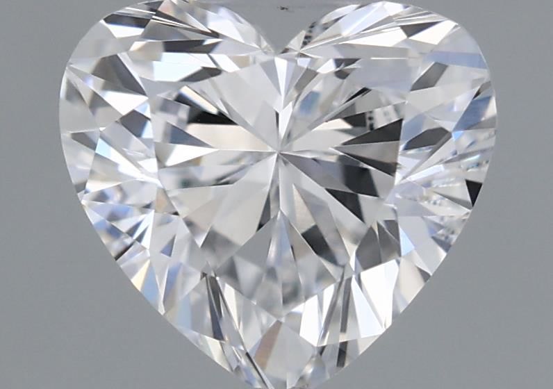 Lab-Grown Heart Diamond - 0.46 Carats, D Color, VS1 Clarity - Certified by IGI - Report Number: LG708577408