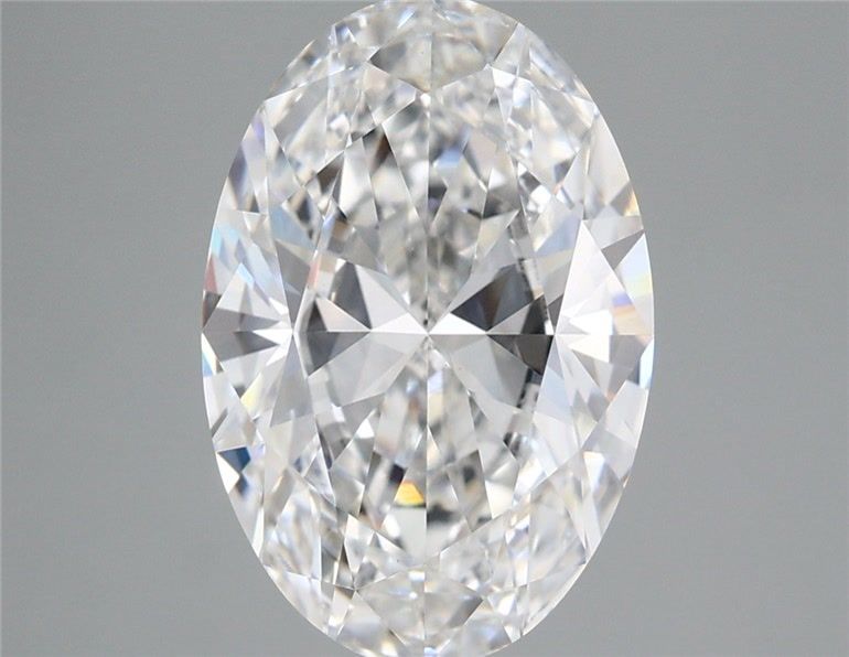 Lab-Grown Oval Diamond - 4.01 Carats, E Color, VVS2 Clarity - Certified by IGI - Report Number: LG710551947