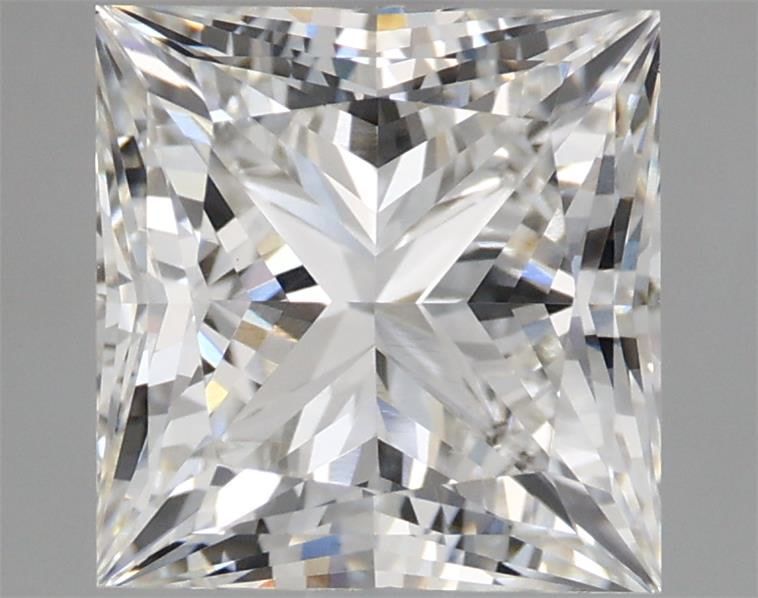 Lab-Grown Princess Diamond - 3.0 Carats, F Color, VVS2 Clarity - Certified by IGI - Report Number: LG656487223