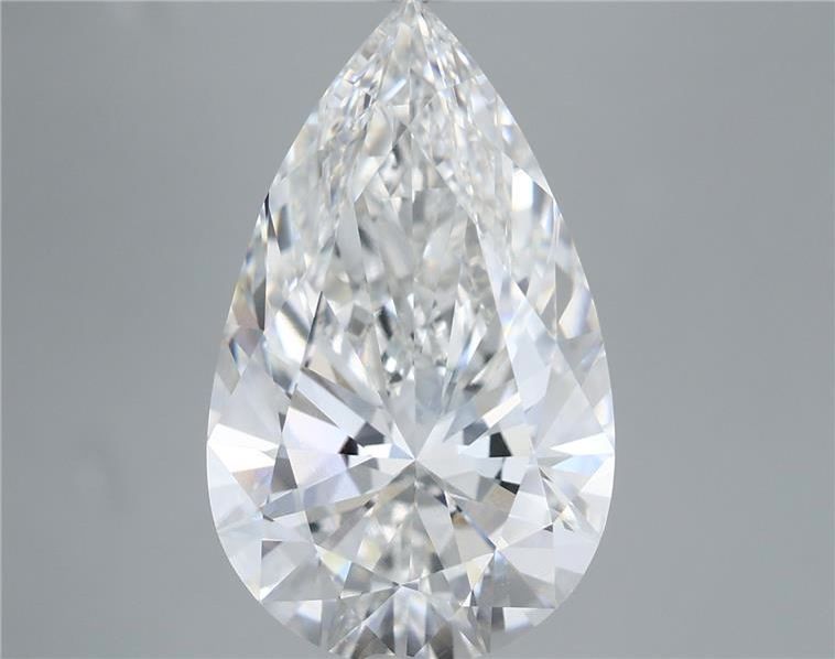 Lab-Grown Pear Diamond - 8.03 Carats, F Color, VVS2 Clarity - Certified by IGI - Report Number: LG700584850