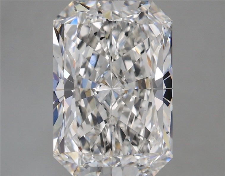 Lab-Grown Radiant Diamond - 5.12 Carats, F Color, VS2 Clarity - Certified by IGI - Report Number: LG665443147