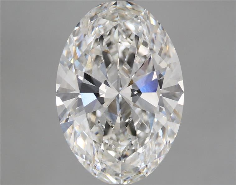 Lab-Grown Oval Diamond - 4.8 Carats, E Color, VS2 Clarity - Certified by IGI - Report Number: LG655433051