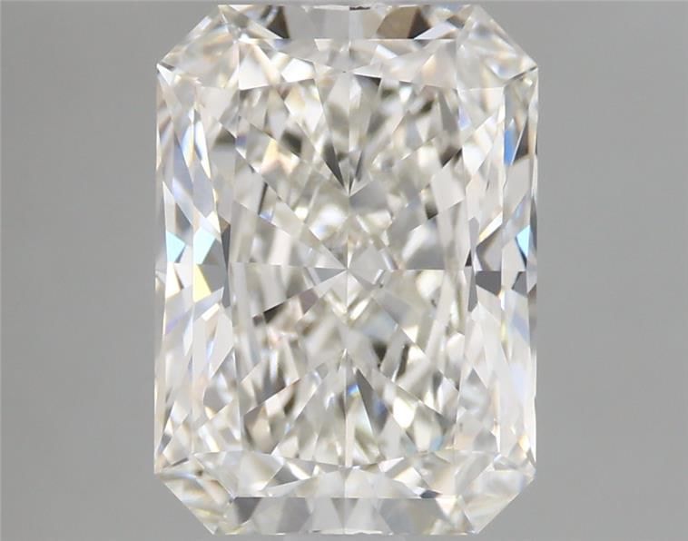 Lab-Grown Radiant Diamond - 2.6 Carats, F Color, VVS2 Clarity - Certified by IGI - Report Number: LG654412454