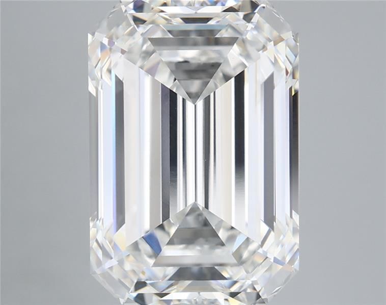 Lab-Grown Emerald Diamond - 7.33 Carats, F Color, VVS2 Clarity - Certified by IGI - Report Number: LG687589242
