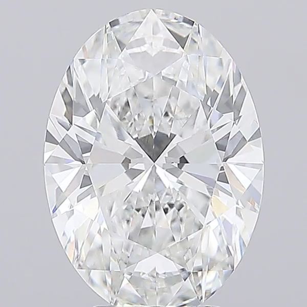 Lab-Grown Oval Diamond - 6.02 Carats, E Color, VVS2 Clarity - Certified by IGI - Report Number: LG692595939