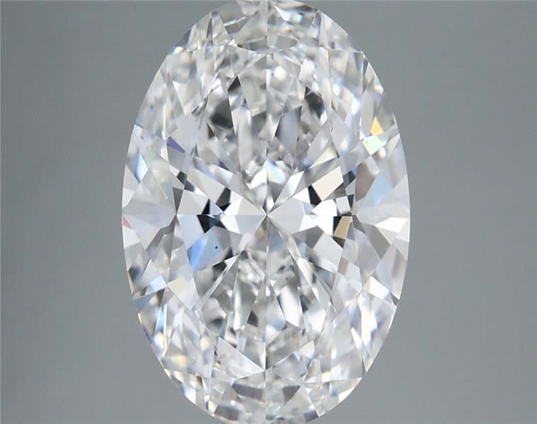 Lab-Grown Oval Diamond - 4.03 Carats, E Color, VS1 Clarity - Certified by IGI - Report Number: LG710551959