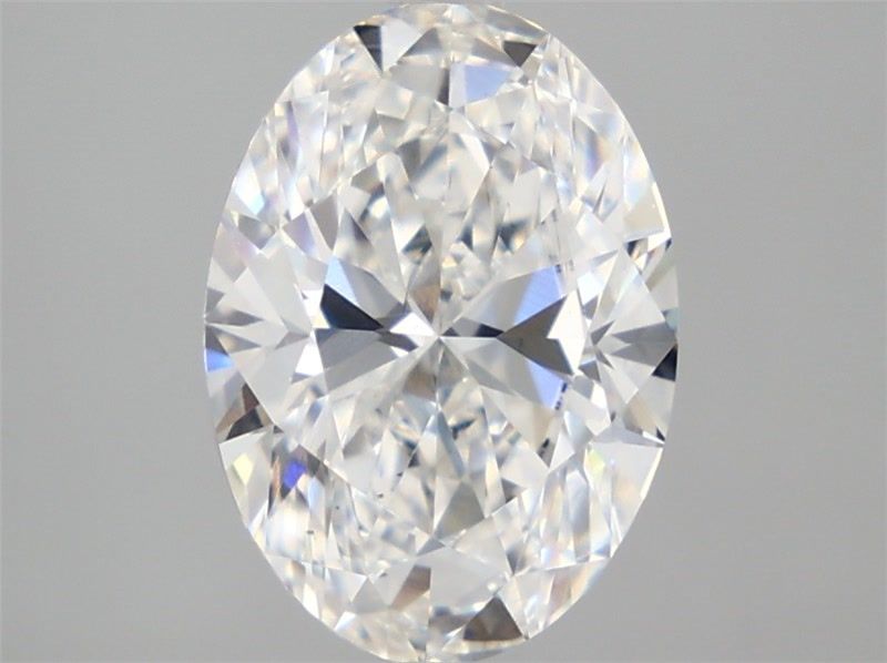 Lab-Grown Oval Diamond - 3.08 Carats, F Color, VS2 Clarity - Certified by IGI - Report Number: LG687522989