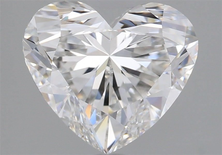 Lab-Grown Heart Diamond - 3.07 Carats, F Color, VVS2 Clarity - Certified by IGI - Report Number: LG674514676