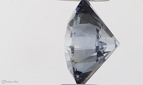 Lab-Grown Round Diamond - 0.32 Carats, Fancy Intense Blue Color, SI2 Clarity - Certified by IGI - Report Number: LG553257421