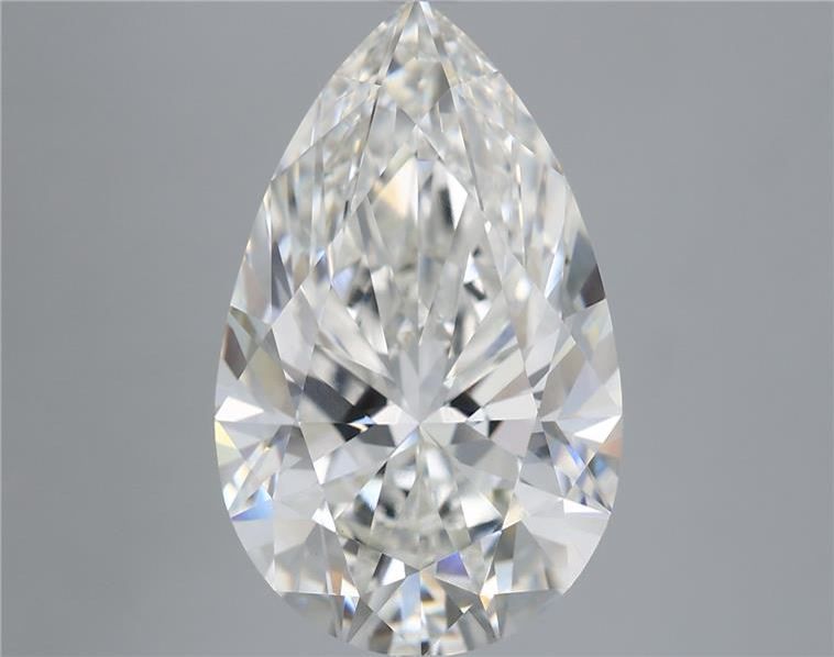 Lab-Grown Pear Diamond - 7.02 Carats, F Color, VVS2 Clarity - Certified by IGI - Report Number: LG710511745