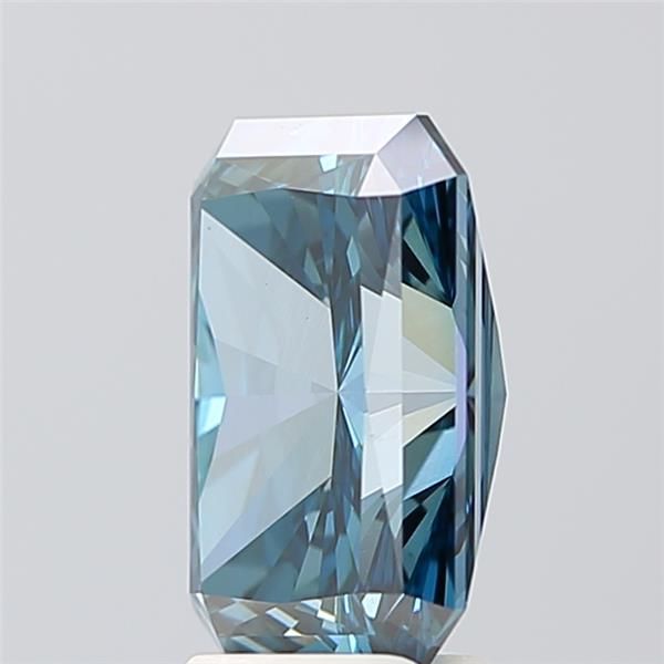 Lab-Grown Radiant Diamond - 3.51 Carats, Fancy Deep Blue Color, VS1 Clarity - Certified by IGI - Report Number: LG588342043