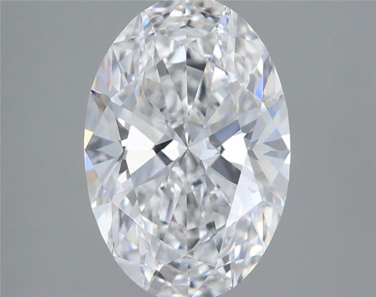 Lab-Grown Oval Diamond - 2.58 Carats, E Color, VVS2 Clarity - Certified by IGI - Report Number: LG681589056
