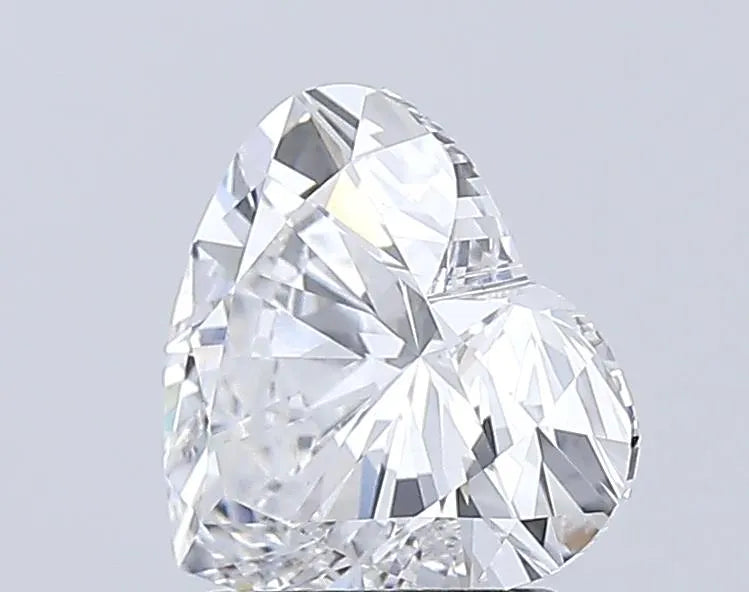 Lab-Grown Heart Diamond - 2.01 Carats, E Color, VVS2 Clarity - Sustainable Luxury and Dazzling Brilliance-IGI·Certified