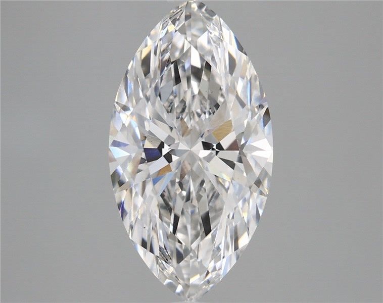 Lab-Grown Marquise Diamond - 3.5 Carats, F Color, VS1 Clarity - Certified by IGI - Report Number: LG660489570