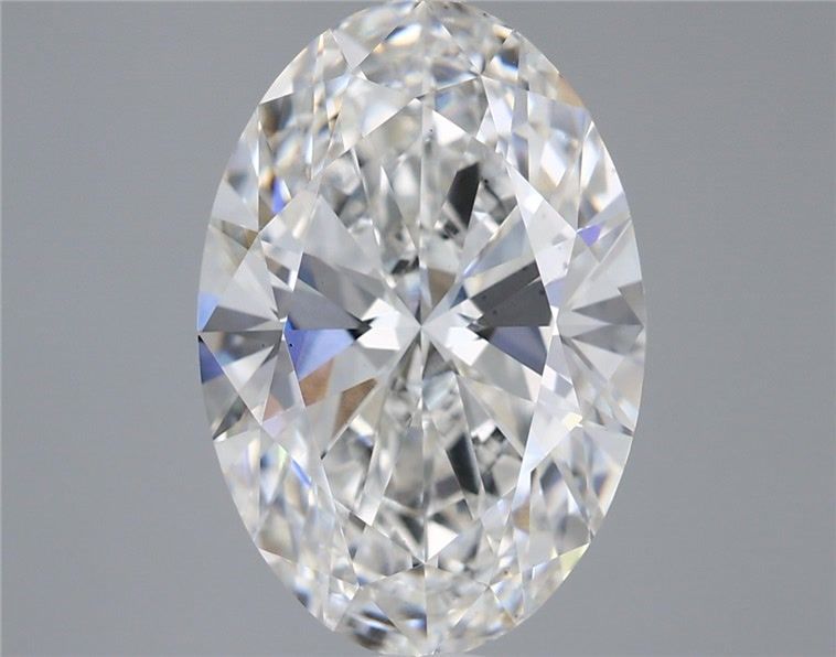 Lab-Grown Oval Diamond - 5.01 Carats, F Color, VS2 Clarity - Certified by IGI - Report Number: LG689528445