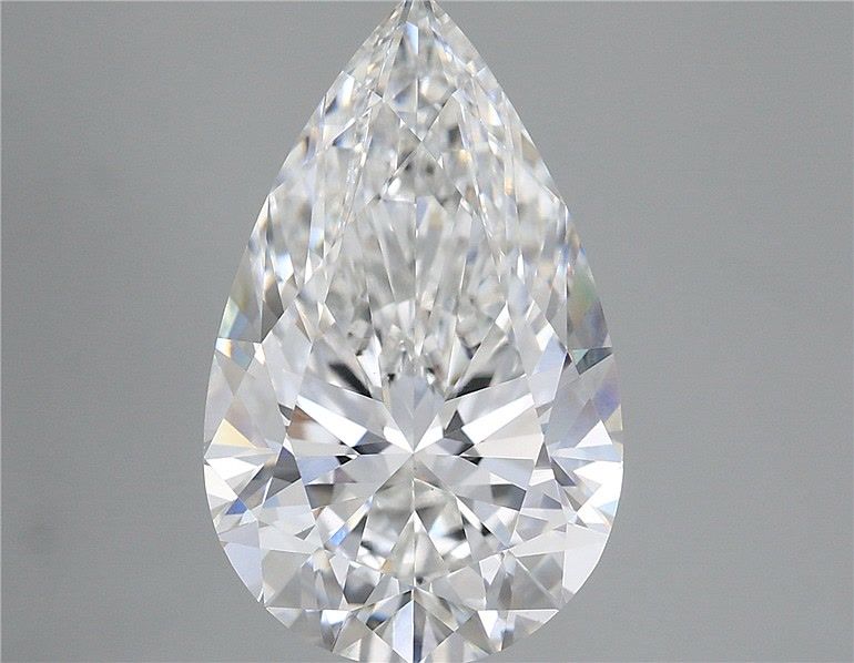 Lab-Grown Pear Diamond - 6.1 Carats, E Color, VS1 Clarity - Certified by IGI - Report Number: LG690510548