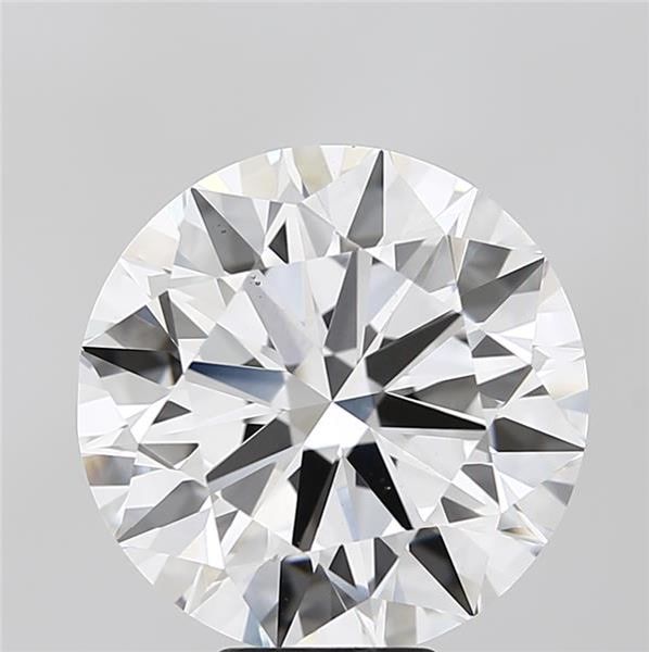 Lab-Grown Round Diamond - 8.02 Carats, E Color, VS1 Clarity - Certified by IGI - Report Number: LG681589674