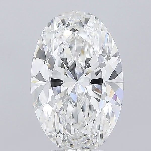 Lab-Grown Oval Diamond - 7.0 Carats, F Color, VS2 Clarity - Certified by IGI - Report Number: LG696509592