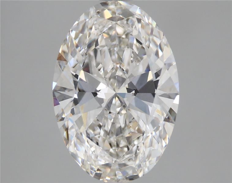 Lab-Grown Oval Diamond - 3.06 Carats, F Color, VVS2 Clarity - Certified by IGI - Report Number: LG681516914