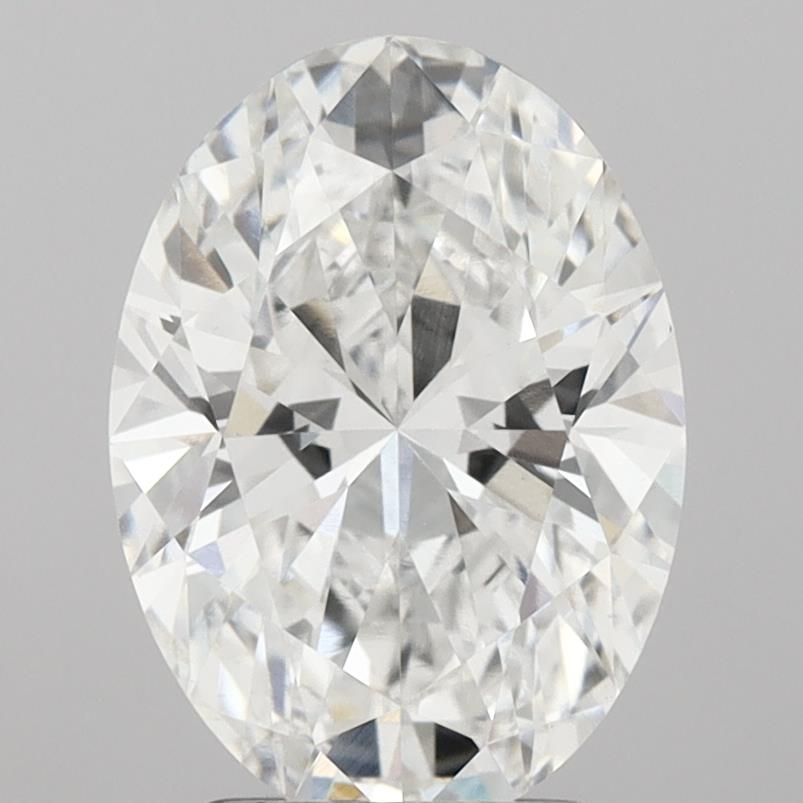 Lab-Grown Oval Diamond - 2.54 Carats, E Color, VVS2 Clarity - Certified by IGI - Report Number: LG713548381