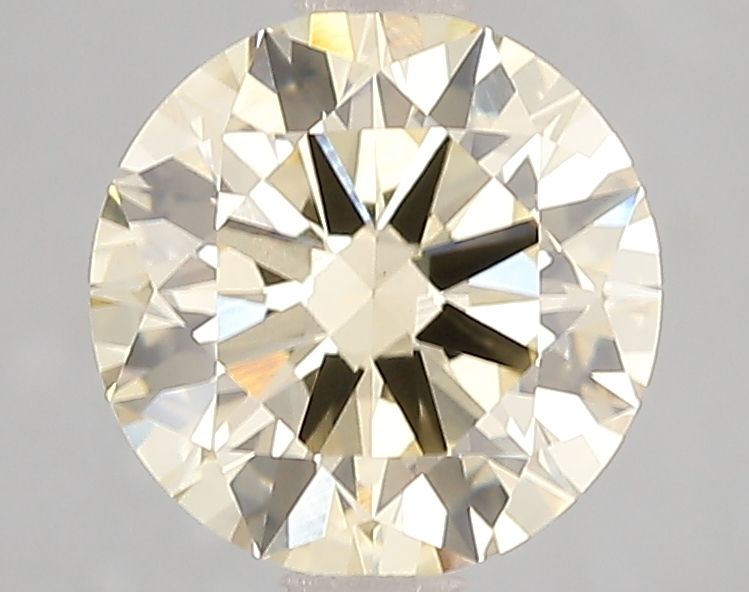 Lab-Grown Round Diamond - 2.01 Carats, Fancy Intense Brownish Yellow Color, VS1 Clarity - Certified by IGI - Report Number: LG655454160