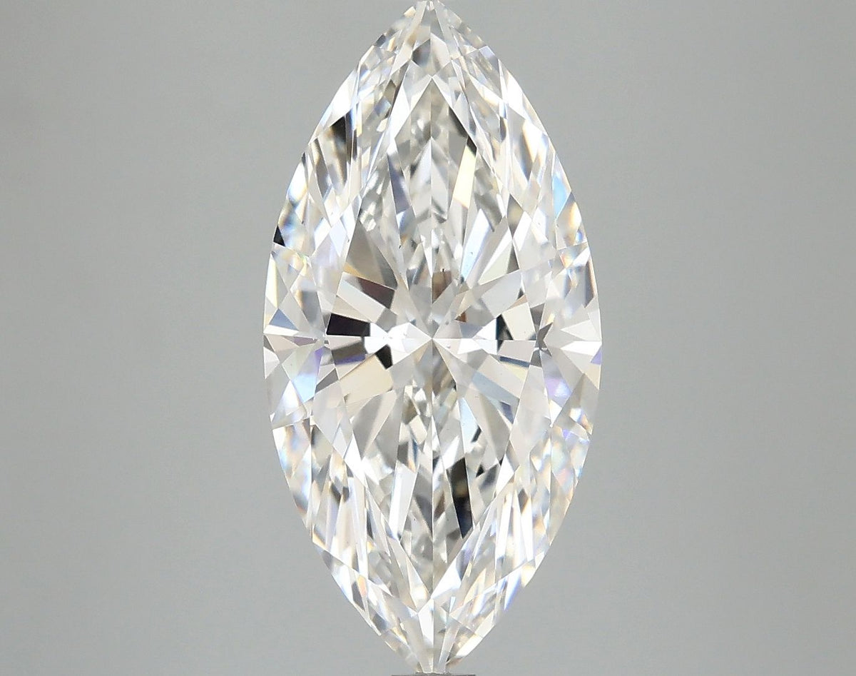 Lab-Grown Marquise Diamond - 4.03 Carats, F Color, VS2 Clarity - Certified by IGI - Report Number: LG667430629